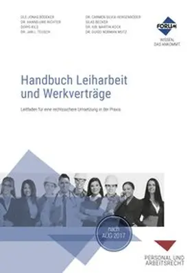 Bödeker / Richter / Kilg |  Handbuch Leiharbeit und Werkverträge | Buch |  Sack Fachmedien
