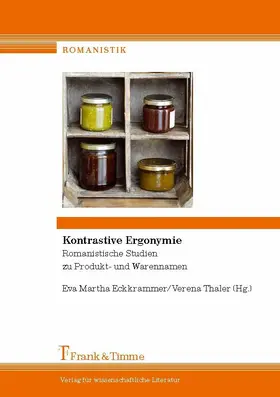 Eckkrammer / Thaler |  Kontrastive Ergonymie | eBook | Sack Fachmedien