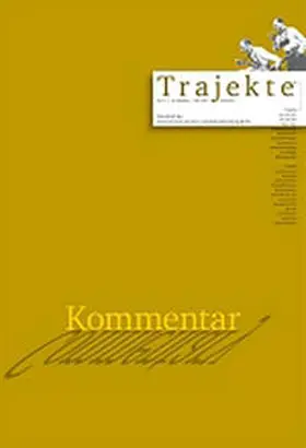  Trajekte 31 | Buch |  Sack Fachmedien
