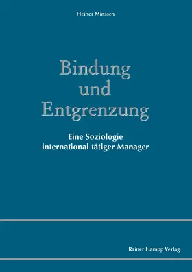 Minssen |  Bindung und Entgrenzung | Buch |  Sack Fachmedien