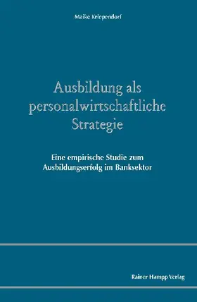 Kriependorf |  Ausbildung als personalwirtschaftliche Strategie | eBook | Sack Fachmedien