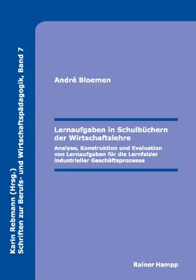 Bloemen |  Lernaufgaben in Schulbüchern der Wirtschaftslehre | Buch |  Sack Fachmedien