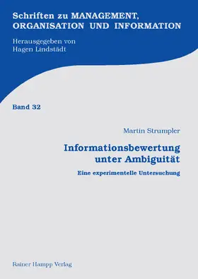 Strumpler |  Informationsbewertung unter Ambiguität | Buch |  Sack Fachmedien