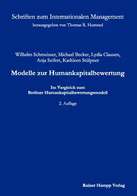 Schmeisser / Becker / Clausen |  Modelle zur Humankapitalbewertung | eBook | Sack Fachmedien