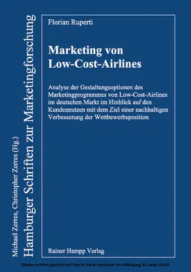 Ruperti |  Marketing von Low-Cost-Airlines | eBook | Sack Fachmedien