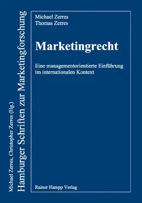 Zerres | Marketingrecht | E-Book | sack.de