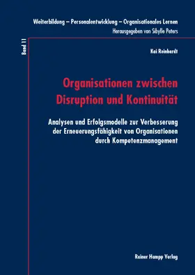 Reinhardt |  Organisationen zwischen Disruption und Kontinuität | eBook | Sack Fachmedien
