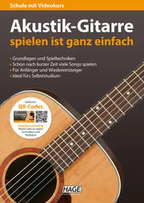 Hage / Hage Musikverlag GmbH & Co. KG |  Akustik-Gitarre spielen ist ganz einfach | Buch |  Sack Fachmedien