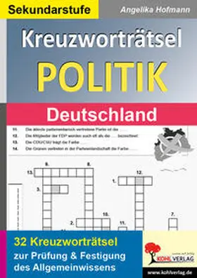 Hofmann |  Kreuzworträtsel Politik / Deutschland | Buch |  Sack Fachmedien