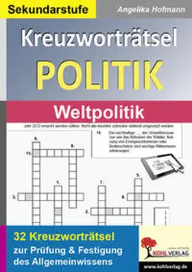 Hofmann |  Kreuzworträtsel Politik / Weltpolitik | Buch |  Sack Fachmedien