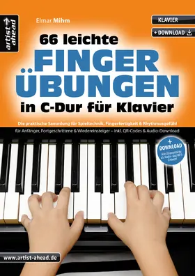 Mihm |  66 leichte Fingerübungen in C-Dur für Klavier | Buch |  Sack Fachmedien