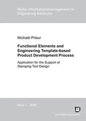 Prieur |  Functional Elements and Engineering Template-based Product Development Process | Buch |  Sack Fachmedien
