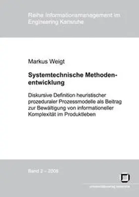 Weigt |  Systemtechnische Methodenentwicklung | Buch |  Sack Fachmedien