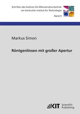Simon |  Röntgenlinsen mit großer Apertur | Buch |  Sack Fachmedien