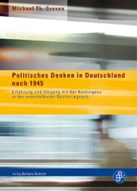Greven |  Politisches Denken in Deutschland nach 1945 | Buch |  Sack Fachmedien