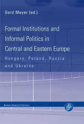 Meyer |  Formal Institutions and Informal Politics in Central and Eastern Europe | Buch |  Sack Fachmedien