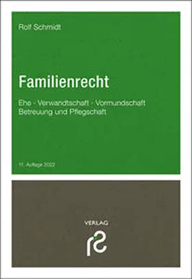 Schmidt |  Familienrecht | Buch |  Sack Fachmedien