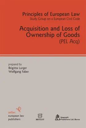 Lurger / Faber |  Acquisition and Loss of Ownership of Goods | eBook | Sack Fachmedien