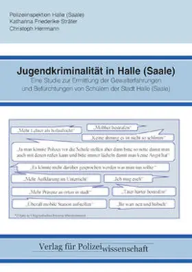 Herrmann / Sträter |  Jugendkriminalität in Halle (Saale) | Buch |  Sack Fachmedien
