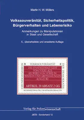Möllers |  Volkssouveränität, Sicherheitspolitik, Bürgerverhalten und Lebensrisiko | Buch |  Sack Fachmedien
