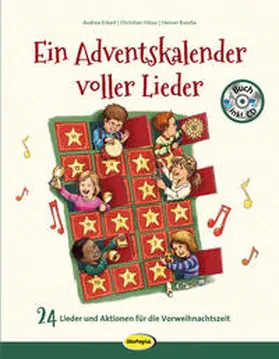 Erkert / Hüser / Rusche |  Ein Adventskalender voller Lieder (Buch inkl. CD) | Buch |  Sack Fachmedien