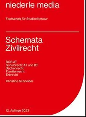Schneider |  Schemata Zivilrecht. Karteikarten | Buch |  Sack Fachmedien