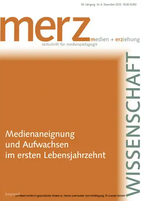 Schorb / Theunert / JFF – Institut für Medienpädagogik in Forschung und Praxis |  Medienaneignung und Aufwachsen im ersten Lebensjahrzehnt | eBook | Sack Fachmedien