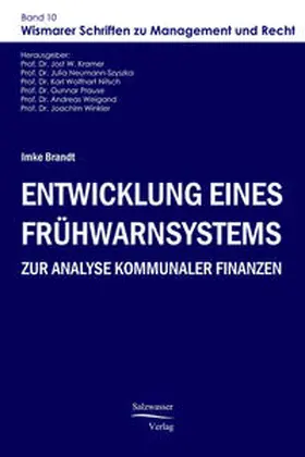 Brandt / Kramer |  Entwicklung eines Frühwarnsystems zur Analyse kommunaler Finanzen | Buch |  Sack Fachmedien