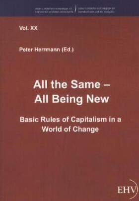 Herrmann |  All the Same - All Being New | Buch |  Sack Fachmedien