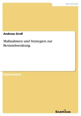 Groß |  Maßnahmen und Strategien zur Bestandssenkung | Buch |  Sack Fachmedien