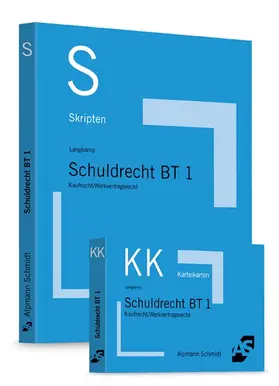 Bundle Wirtz, Skript Schuldrecht BT 1 + Wirtz, Karteikarten Schuldrecht BT 1 | Buch | 978-3-86752-508-4 | sack.de