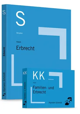 Haack |  Bundle - Skript Erbrecht + Karteikarten Familien- und Erbrecht | Buch |  Sack Fachmedien