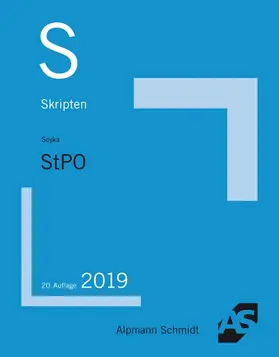 Soyka | Skript StPO | Buch | 978-3-86752-592-3 | sack.de