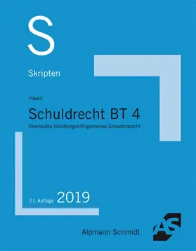 Haack |  Skript Schuldrecht BT 4 | Buch |  Sack Fachmedien