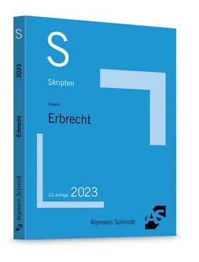 Haack |  Skript Erbrecht | Buch |  Sack Fachmedien