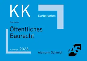 Stuttmann |  Karteikarten Öffentliches Baurecht | Buch |  Sack Fachmedien