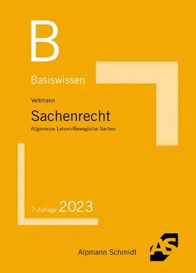 Veltmann |  Basiswissen Sachenrecht | Buch |  Sack Fachmedien