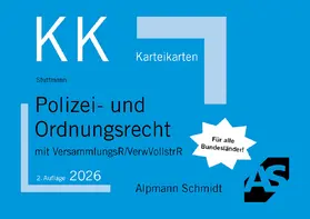 Stuttmann |  Karteikarten Polizei- und Ordnungsrecht | Sonstiges |  Sack Fachmedien