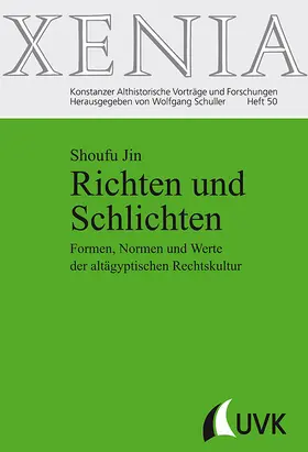 Jin |  Richten und Schlichten | Buch |  Sack Fachmedien