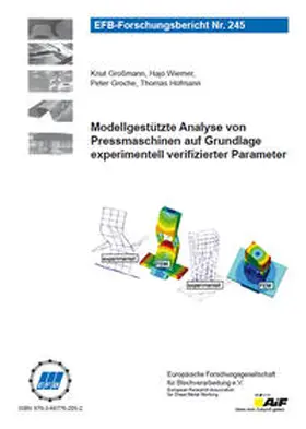 Großmann / Wiemer / Groche |  Modellgestützte Analyse von Pressmaschinen auf Grundlage experimentell verifizierter Parameter | Buch |  Sack Fachmedien