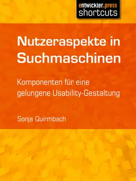 Quirmbach |  Nutzeraspekte in Suchmaschinen | eBook | Sack Fachmedien