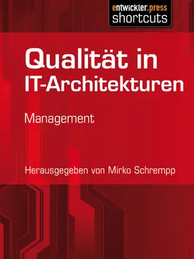 Schrempp |  Qualität in IT-Architekturen | eBook | Sack Fachmedien