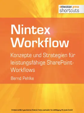 Pehlke |  Nintex Workflow | eBook | Sack Fachmedien