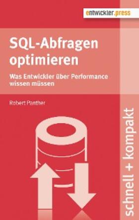 Panther |  SQL-Abfragen optimieren | eBook | Sack Fachmedien