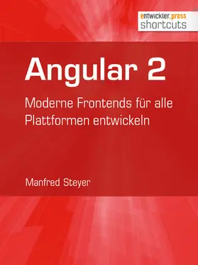 Steyer |  Angular 2 | eBook | Sack Fachmedien