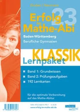 Gruber / Neumann |  Erfolg im Mathe-Abi 2023 Lernpaket 'Klassik' Baden-Württemberg Berufliche Gymnasie | Buch |  Sack Fachmedien