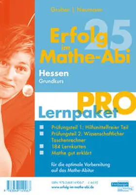 Gruber / Neumann |  Erfolg im Mathe-Abi 2025 Hessen Lernpaket 'Pro' Grundkurs | Buch |  Sack Fachmedien
