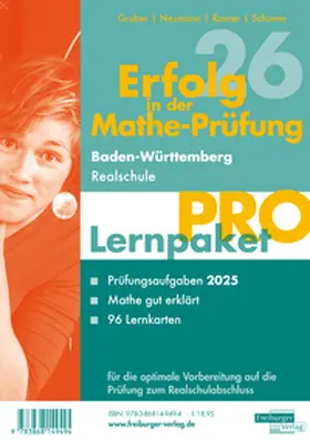 Gruber / Neumann / Rosner |  Lernpaket Pro Realschulabschluss 2025 Baden-Württemberg | Buch |  Sack Fachmedien