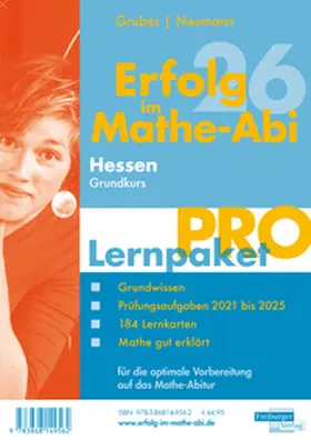 Gruber / Neumann |  Erfolg im Mathe-Abi 2026 Hessen Lernpaket 'Pro' Grundkurs | Buch |  Sack Fachmedien