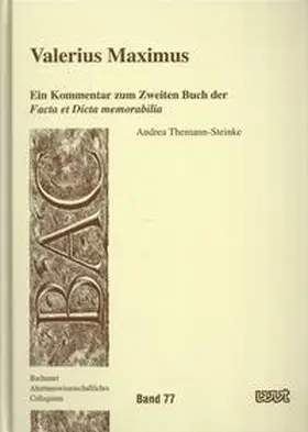 Themann-Steinke |  Valerius Maximus | Buch |  Sack Fachmedien